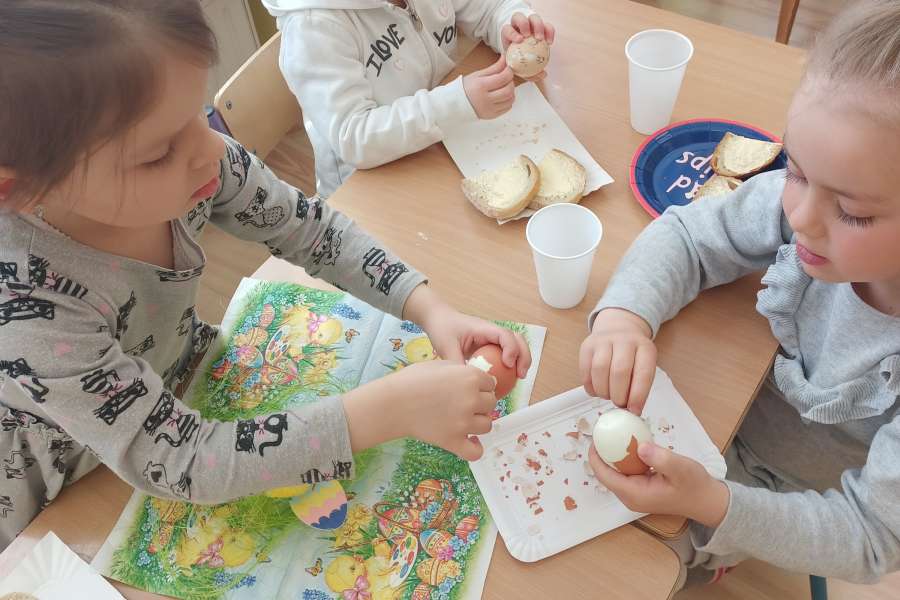 Śniadanie Wielkanocne w Oddziale Przedszkolnym