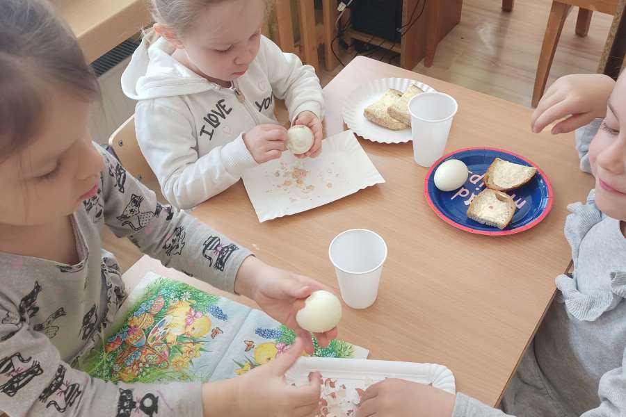 Śniadanie Wielkanocne w Oddziale Przedszkolnym