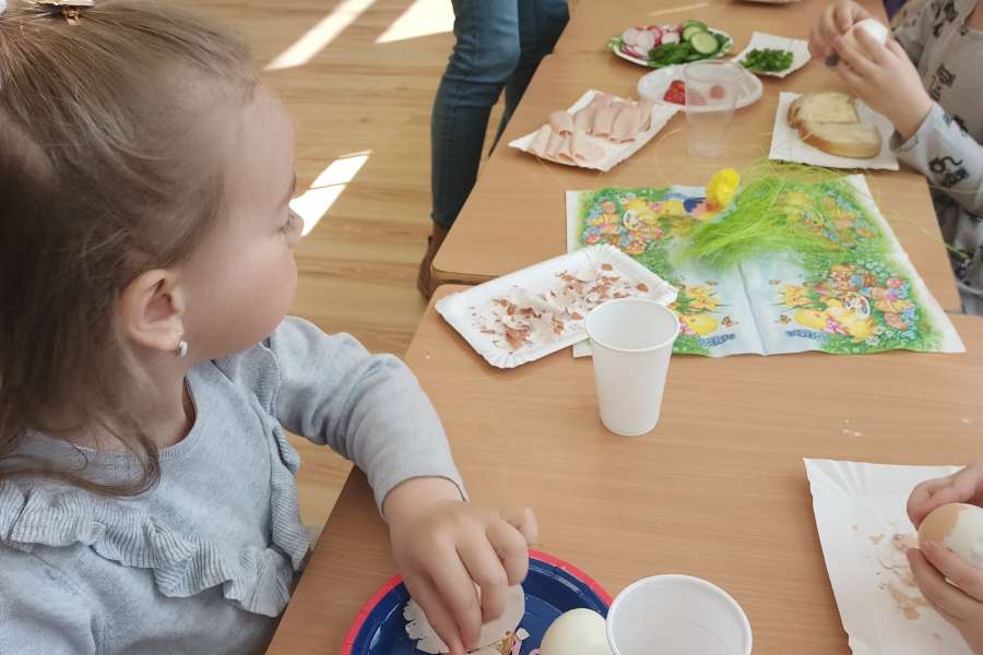 Śniadanie Wielkanocne w Oddziale Przedszkolnym
