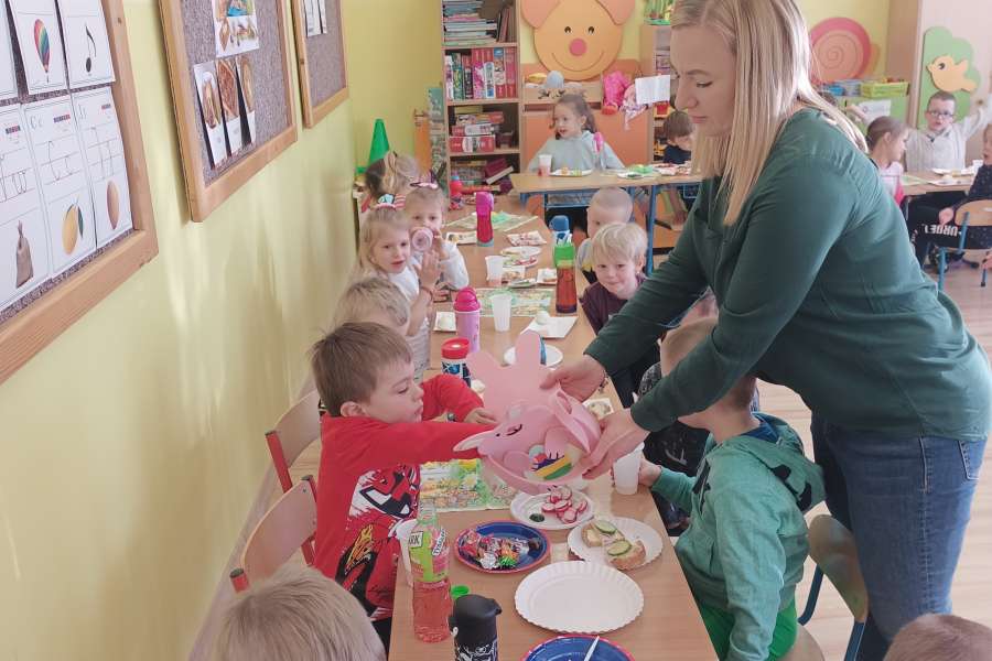 Śniadanie Wielkanocne w Oddziale Przedszkolnym