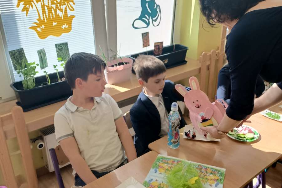 Śniadanie Wielkanocne w Oddziale Przedszkolnym