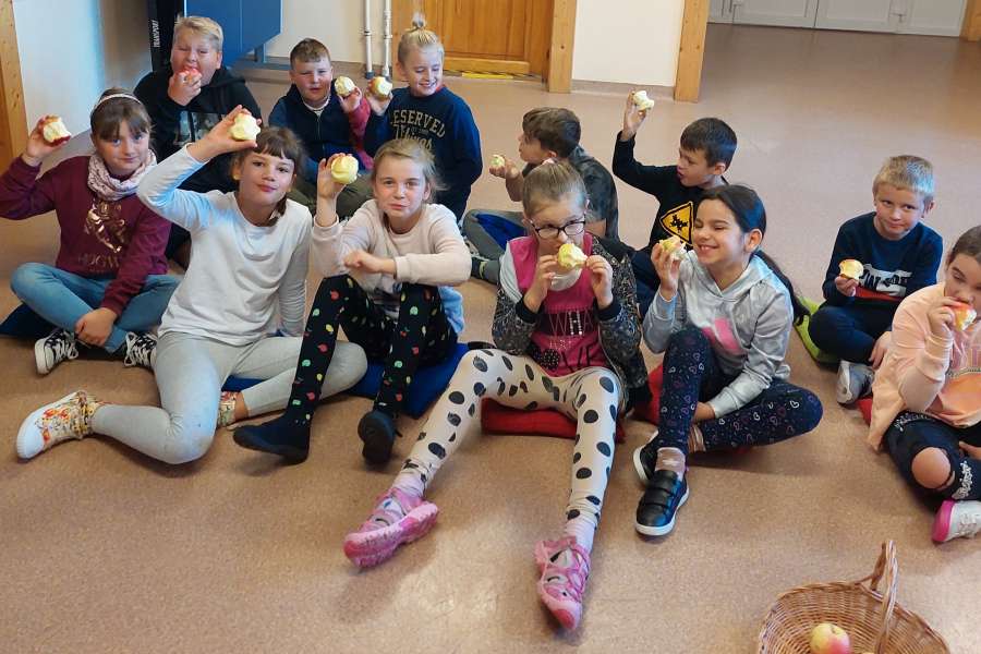 DZIEŃ JABŁKA W KLASACH 1-3