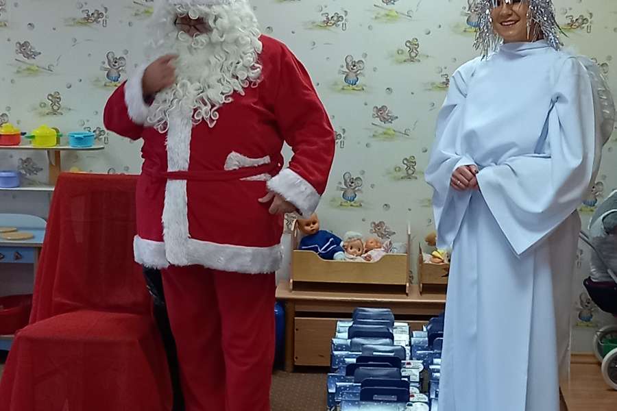 Wizyta Świetego Mikołaja w Oddziale Przedszkolnym