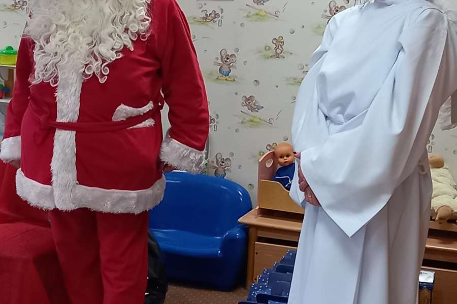 Wizyta Świetego Mikołaja w Oddziale Przedszkolnym