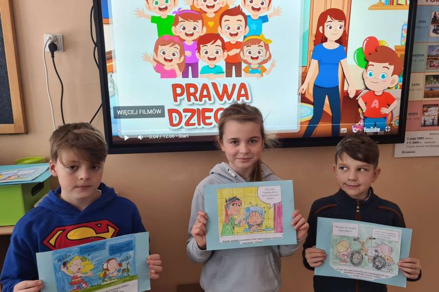 MIĘDZYNARODOWY DZIEŃ PRAW DZIECKA W KLASACH 1-3