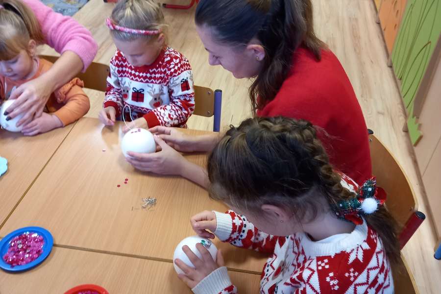 Zajęcia przedświateczne z rodzicami