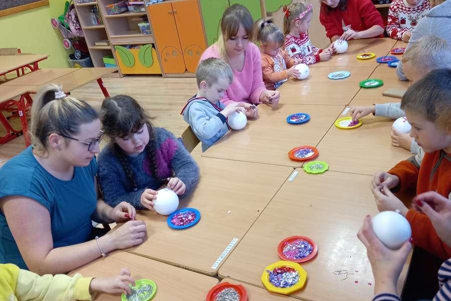 Zajęcia przedświateczne z rodzicami