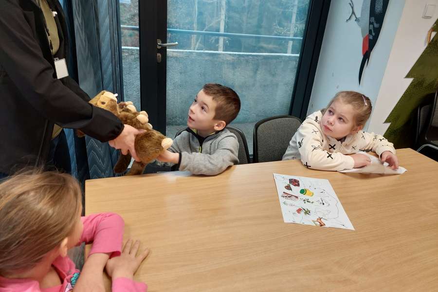 ZAJĘCIA UCZNIÓW KLASY 1 W CEP TPN