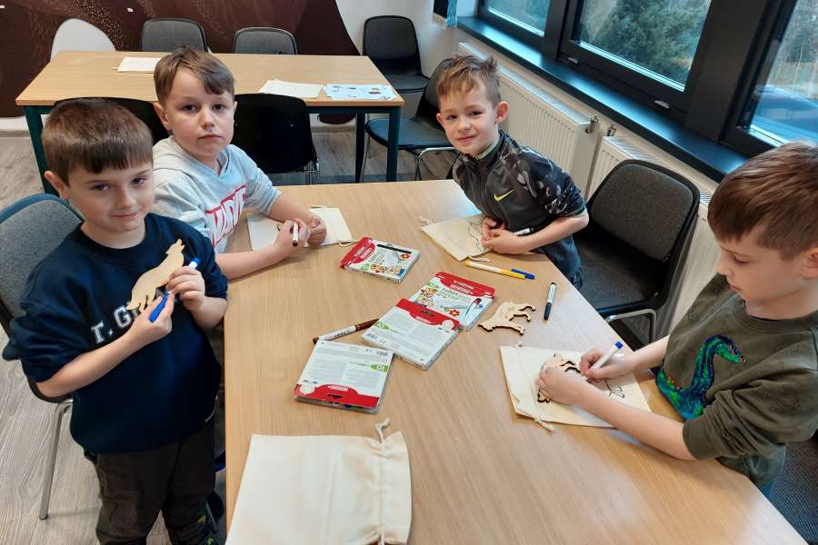 ZAJĘCIA UCZNIÓW KLASY 1 W CEP TPN