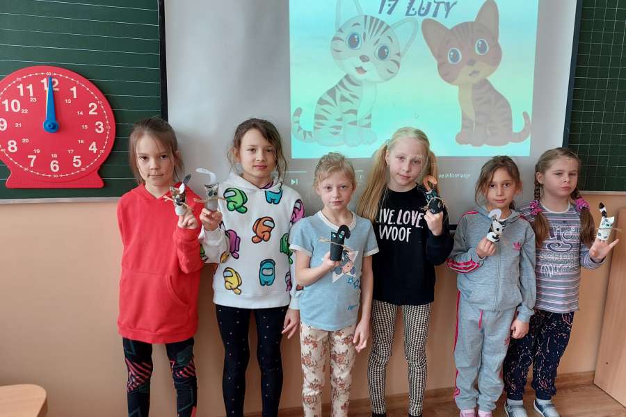 Dzień Kota w klasach I -III
