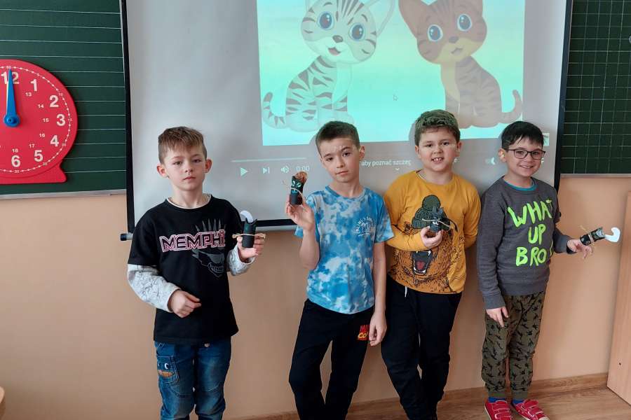Dzień Kota w klasach I -III