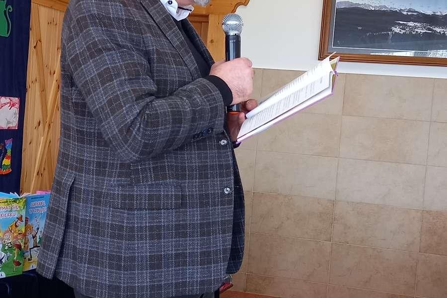 Wizyta Waldemara Cichonia w Szkole Podstawowej nr 7