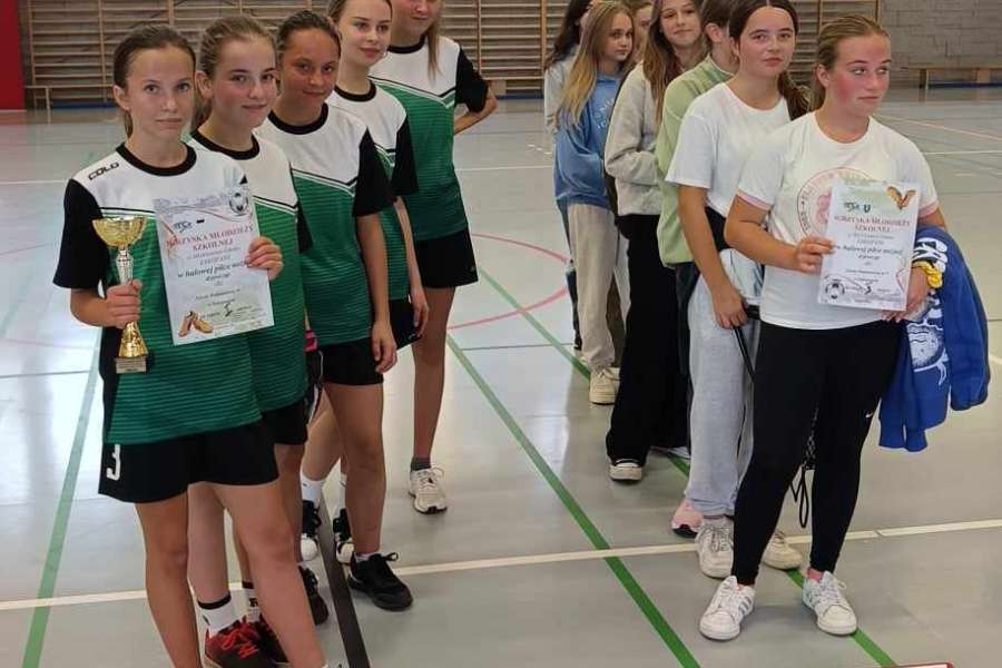 Igrzyska Młodzieży Szkolnej Dziewcząt - 1 miejsce