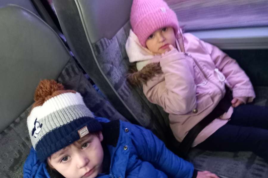 Wyjazd do kina na spektakl teatralny pt. " Piotruś Pan".