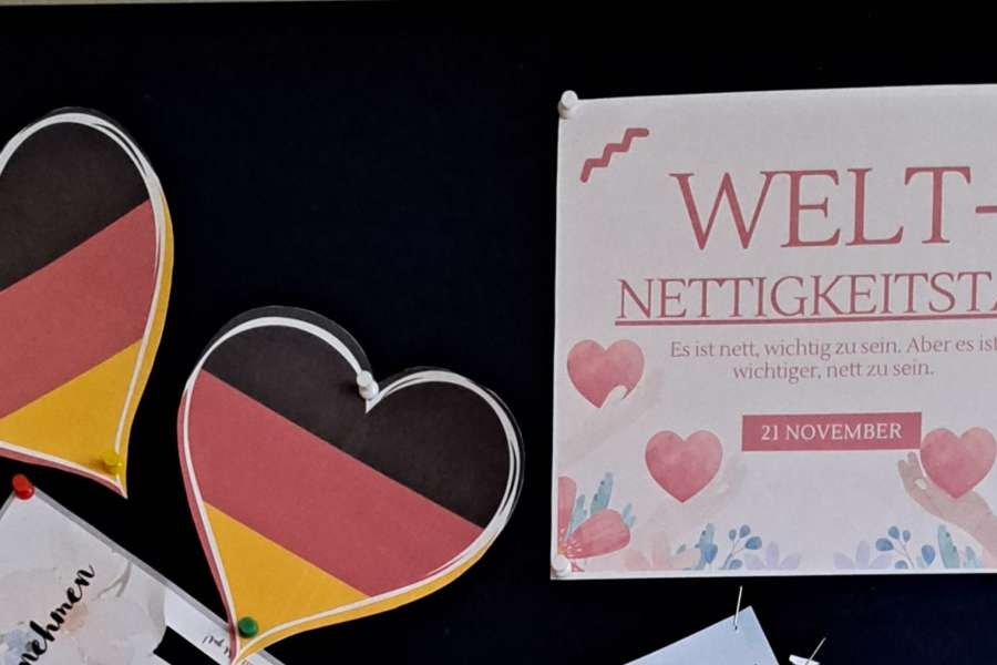 Dzień Życzliwości i Pozdrowień w języku niemieckim2324a