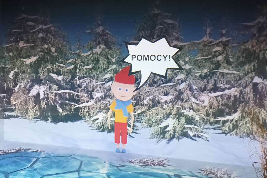 Wycieczka klasy 7 i 8 do Centrum Pożarniczego w Dobczycach.