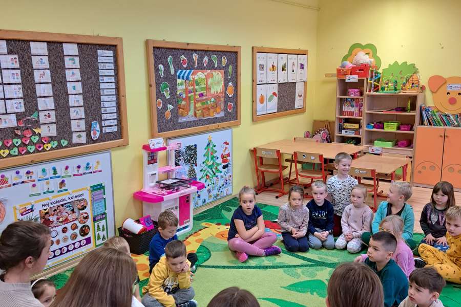 Wolontariusze  w zerówce