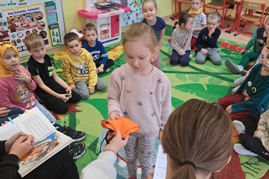 Wolontariusze  w zerówce