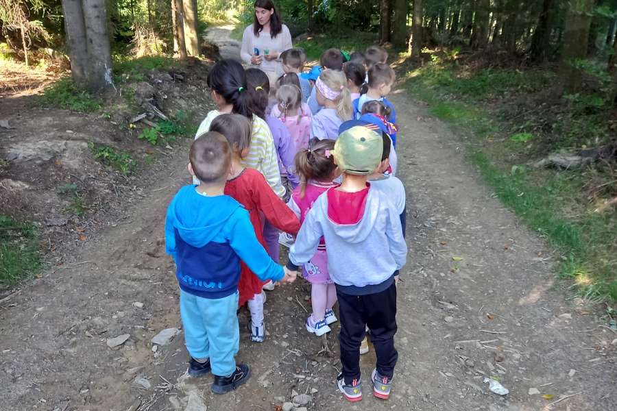 Wyjście przedszkolaków do lasu 2025