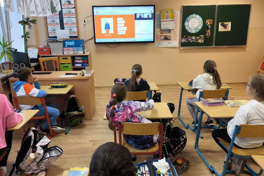 Lekcja on -line "Bezpieczeństwo w sieci " 2025