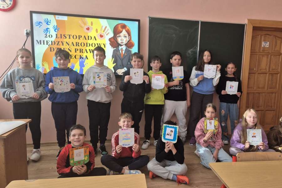 Międzynarodowy Dzień Praw Dziecka w klasie IV