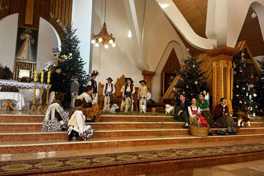 Jasełka w Szkole Podstawowej nr 7 w Zakopanem