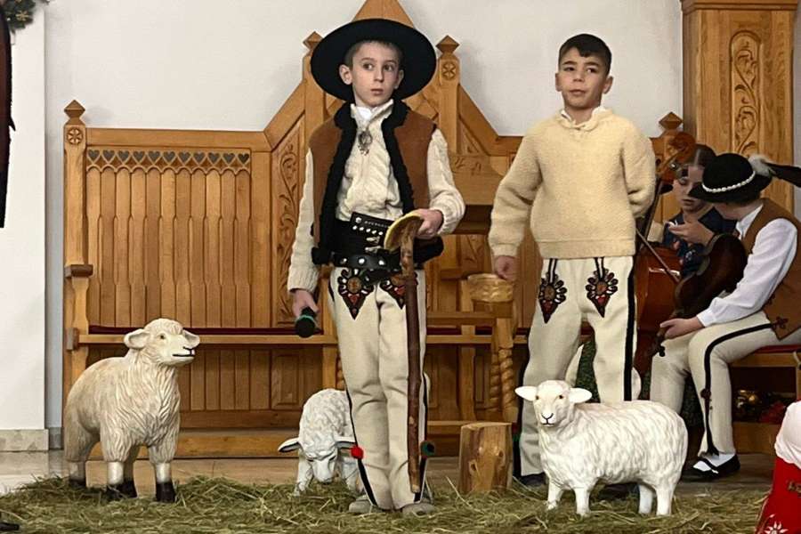 Jasełka w Szkole Podstawowej nr 7 w Zakopanem