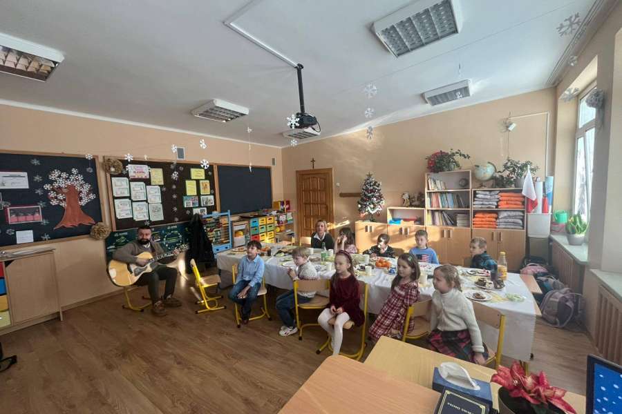 Wigilie klasowe w naszej szkole2025