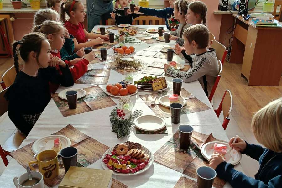 Wigilie klasowe w naszej szkole2025