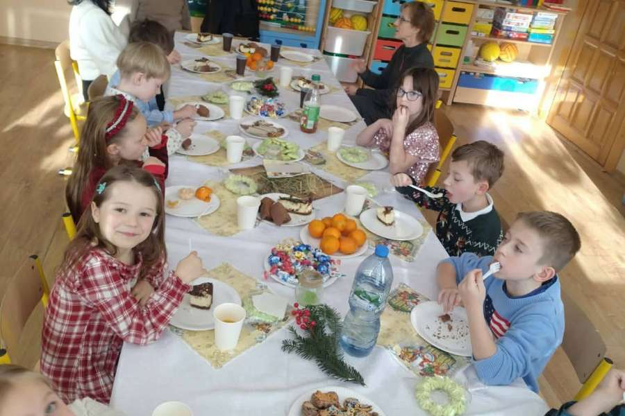 Wigilie klasowe w naszej szkole2025