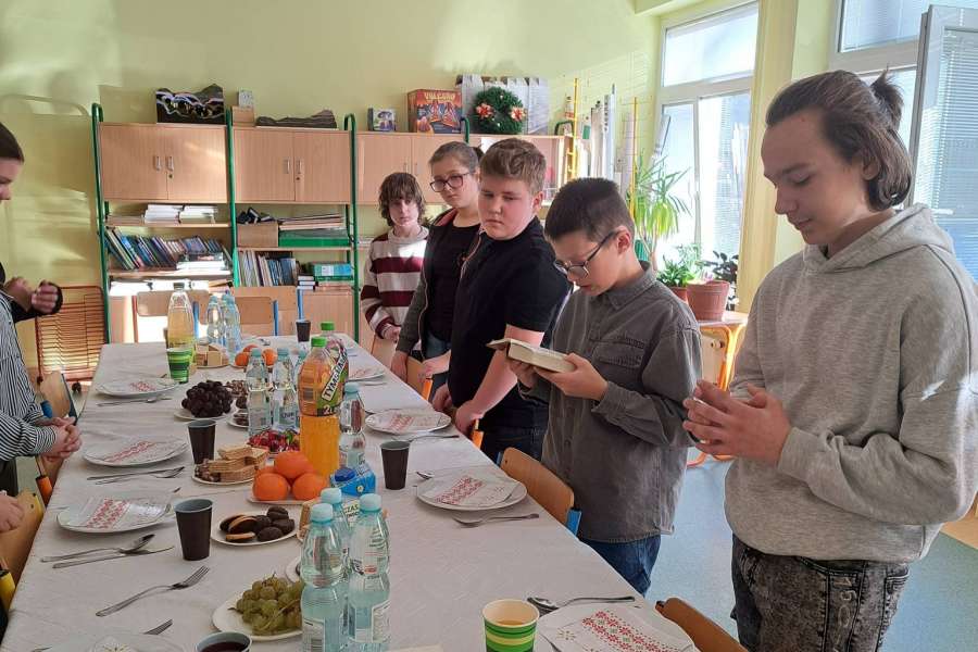 Wigilie klasowe w naszej szkole2025