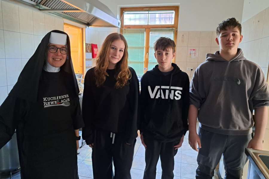 Wizyta wolontariuszy w Kuchni Brata Alberta w Zakopanem