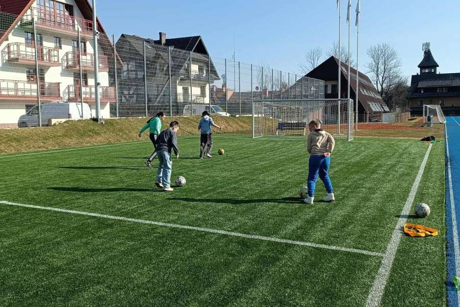 Lekcja WF poza szkołą!