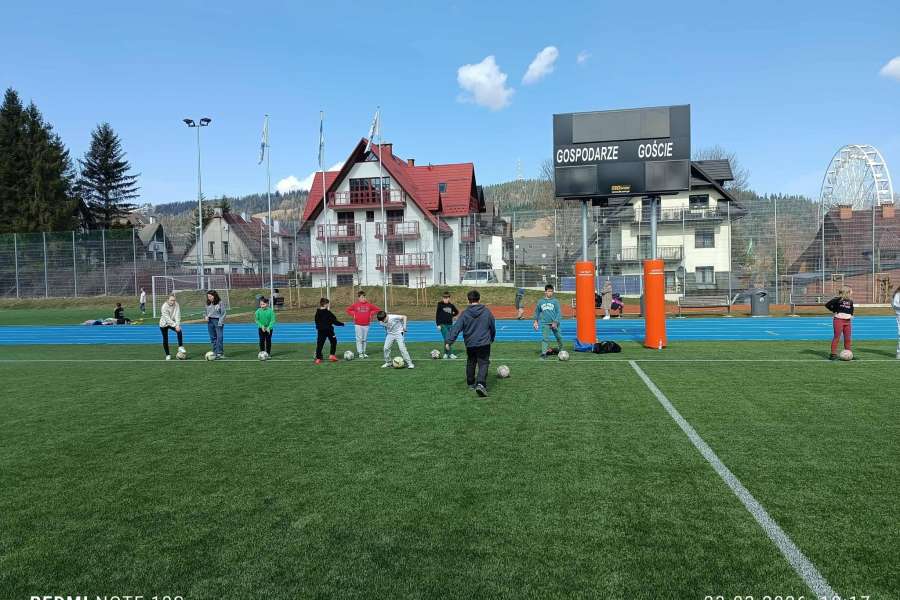 Lekcja WF poza szkołą!