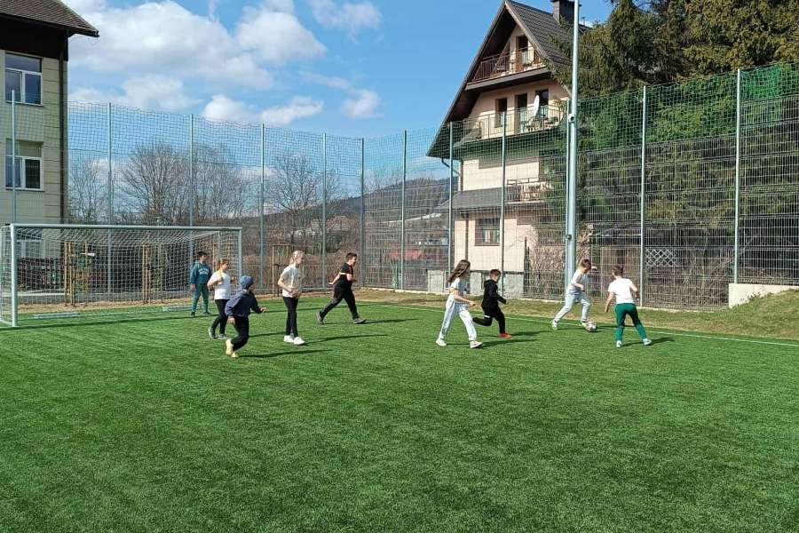 Lekcja WF poza szkołą!
