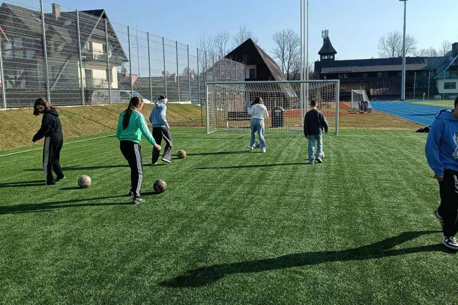 Lekcja WF poza szkołą!