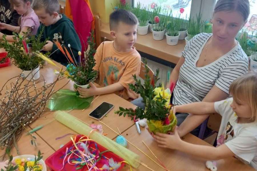 Warsztaty wielkanocne w przedszkolu