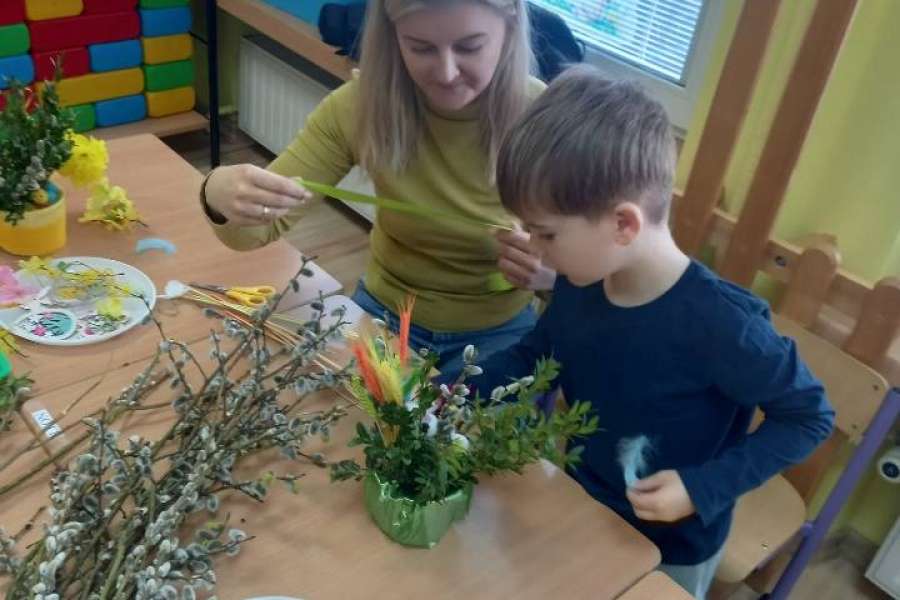 Warsztaty wielkanocne w przedszkolu