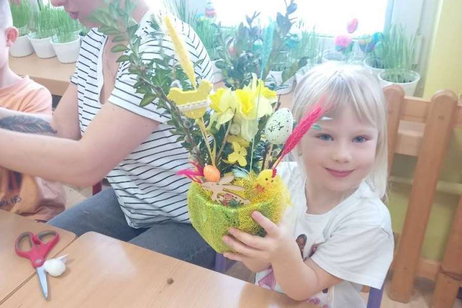 Warsztaty wielkanocne w przedszkolu