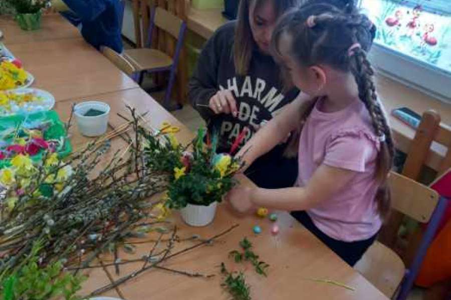 Warsztaty wielkanocne w przedszkolu