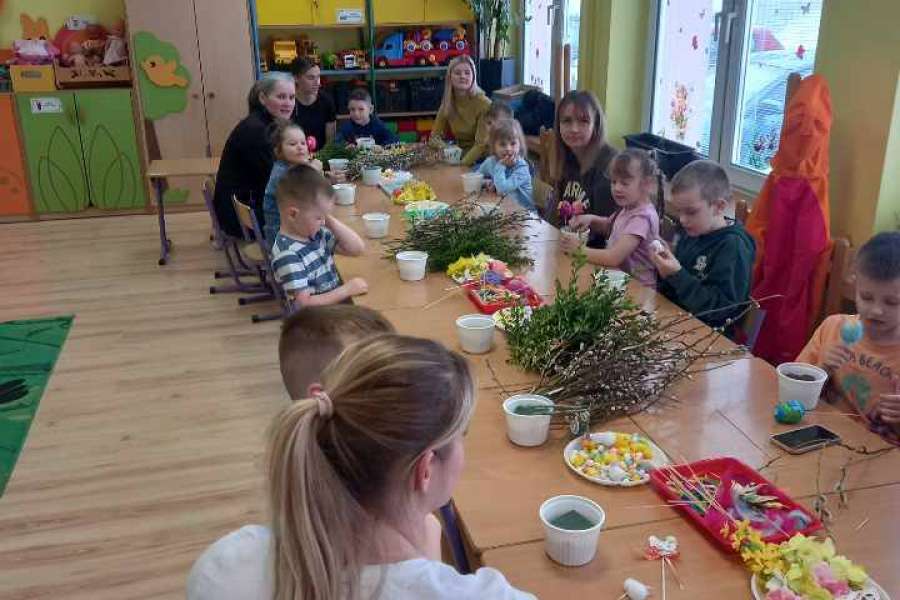 Warsztaty wielkanocne w przedszkolu